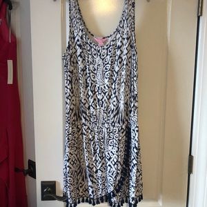 Lilly Pulitzer Jarrett Romper XL